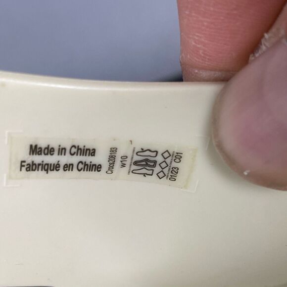 Crocs, Adult, Women's Skyline Sandal size W10 Bone Platform - Picture 5 of 16